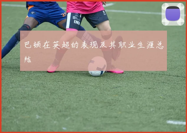 巴顿在英超的表现及其职业生涯总结